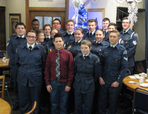 Timmins Kiwanis 10 Squadron Air Cadets’ Christmas Dinner